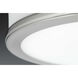 Green Ave LED 13 inch Brushed Nickel Flush Mount Ceiling Light, Progress LED